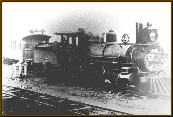 [The first engine in use on the Botwood railway]